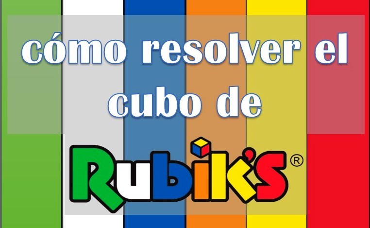 como resolver el cubo rubik