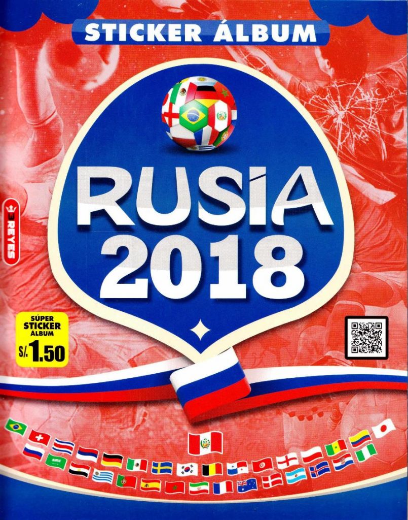 Álbum Copa Del Mundo Rusia 2018 3reyes El Saber 21